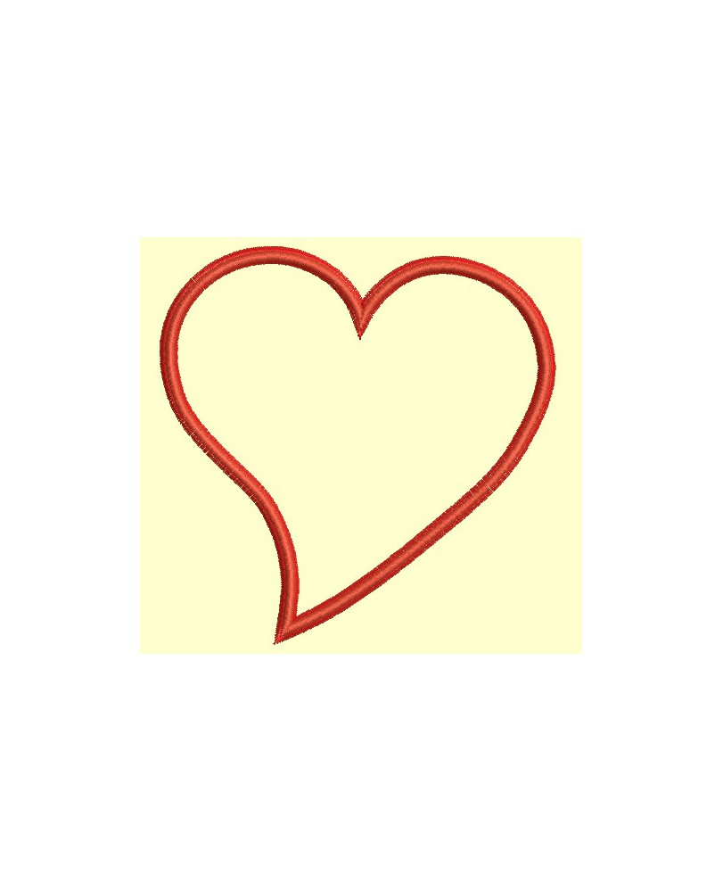 Coeur - 2 formats - Appliqués