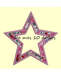 Briques de construction en appliqué - 2 versions