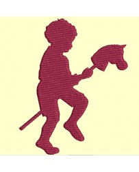 A cheval - Ombres chinoises