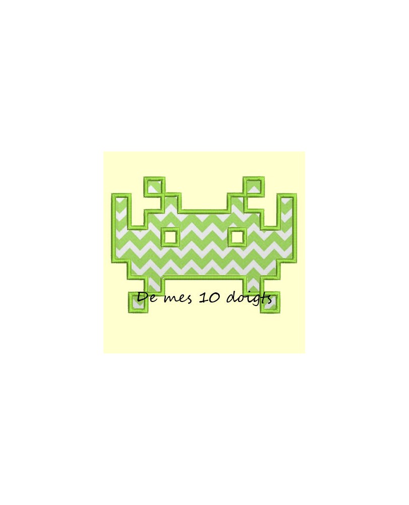 Space invaders 2 - 4 tailles