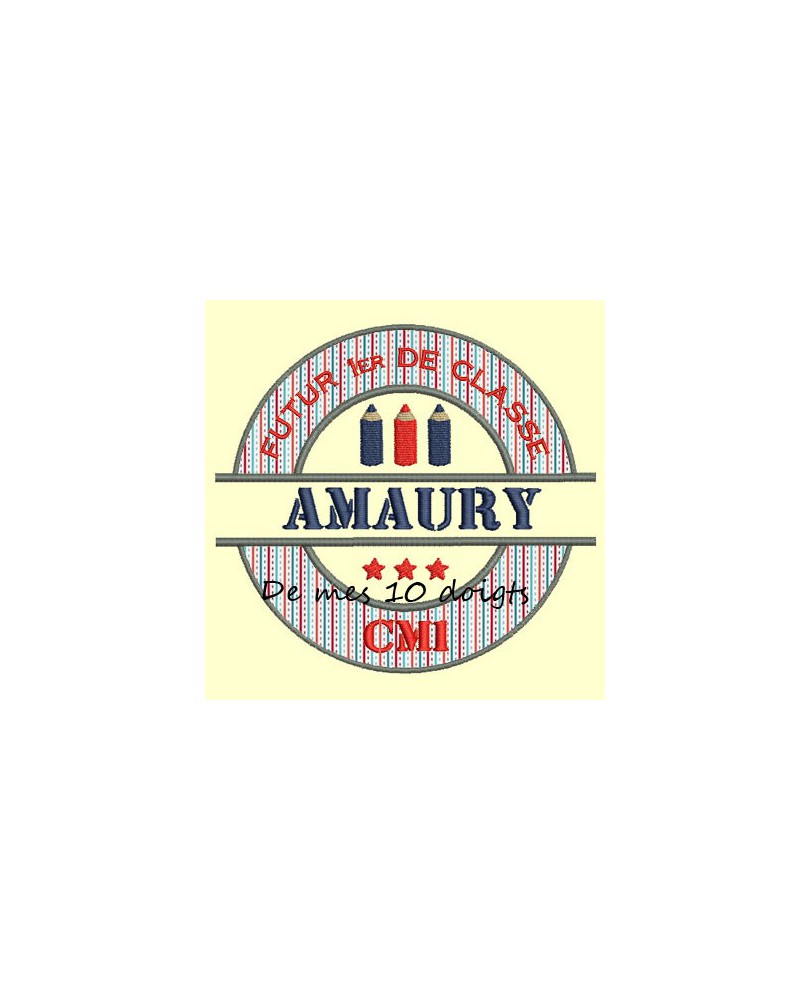 Appliqué demi-cercles en appliqué - 3 fichiers